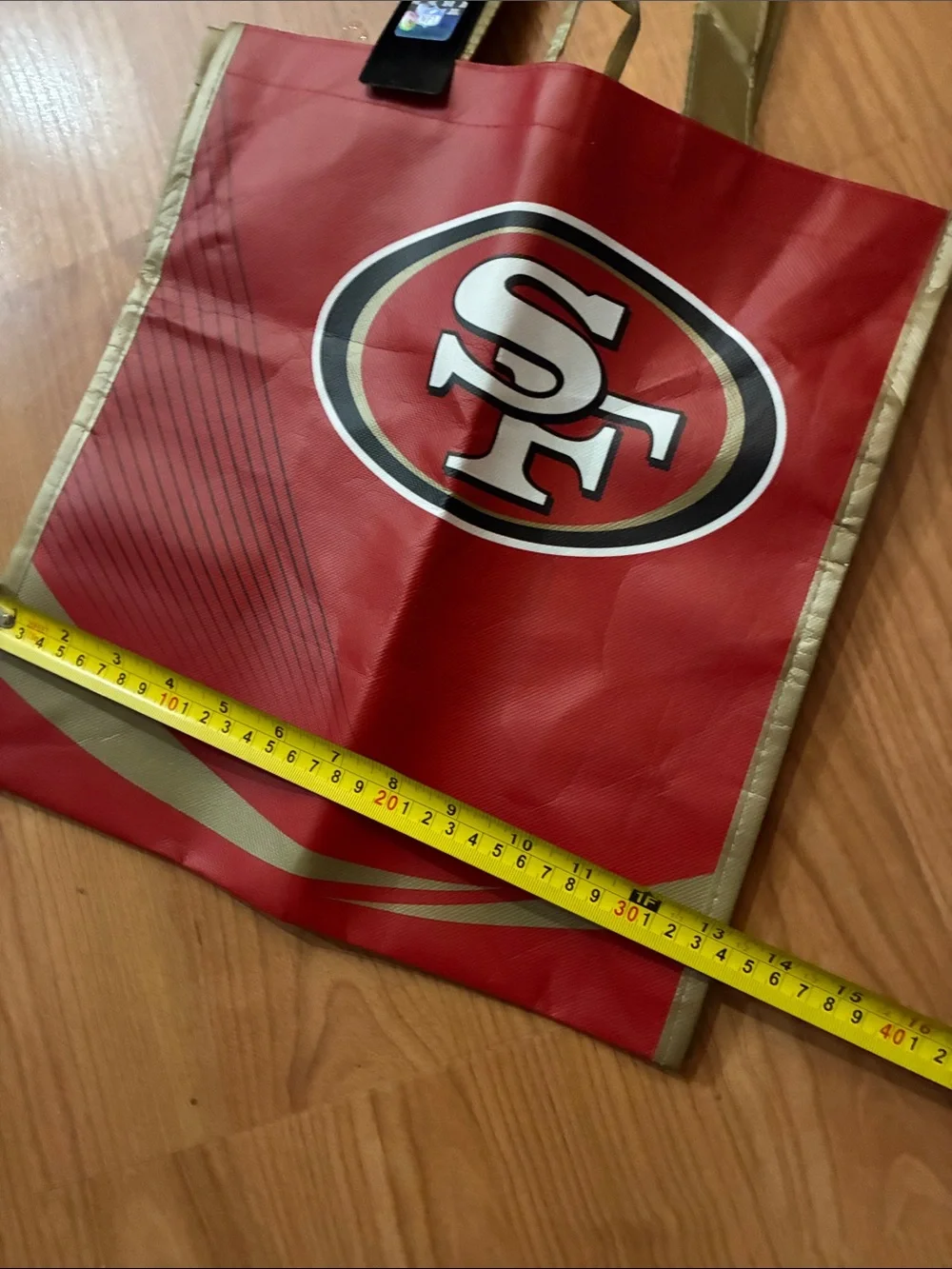 2 NFL San Francisco 49ers Tote Bags Football